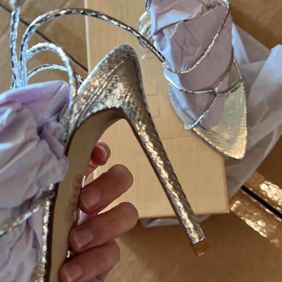 BILLINI PEROUZE HEEL- SILVER SCALE - Picture 6 of 9